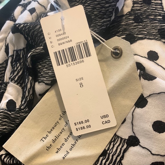 ✨ Anthropologie Jane Textured Babydoll Dress Sz 8 - Picture 7 of 7